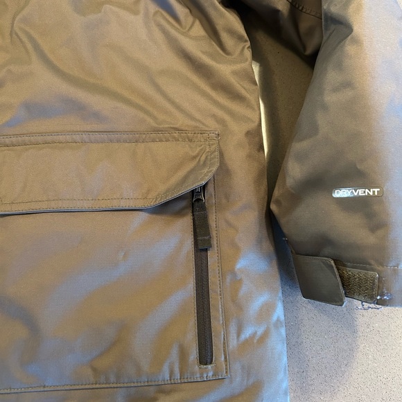 The North Face Black and Yellow Hooded Jacket - Picture 5 of 6